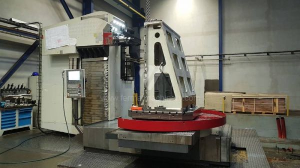 Горизонтально-расточный станок с поворотным столом WFC 10 CNC